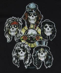 ★ガンズ アンド ローゼス Tシャツ Guns N' Roses Vintage Skulls - L 正規品