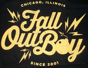 ★フォール アウト ボーイ Tシャツ Fall Out Boy Bomb - L 正規品 pop punk パンク