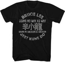 ★ブルース リー Tシャツ Bruce Lee 李小龍 M 黒 正規品 ジークン道 截拳道_画像2