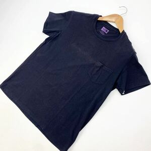 ノースフェイス ☆ THE NORTH FACE 胸ポケ 半袖 Tシャツ ポケット Tシャツ ブラック メンズ M シンプル アウトドア タウンユース ■DG136