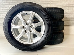 ★マナレイスポーツ★ユーロスピードC’ｓ★15×6Ｊ★スタッドレスタイヤ付き4本セット★195/65/Ｒ15★プリウス★♪即発送♪