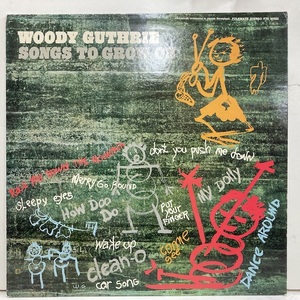 ★即決 Woody Guthrie / Songs to Grow On 1331 米盤 ウディ・ガスリー 