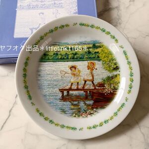 世界名作劇場 赤毛のアン プレート 皿 食器 絵皿 きらめきの湖