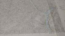 古地図 　貉ヶ森山　福島県　　地図　地形図　資料　46×57cm　　昭和40年測量　　昭和46年印刷　発行　A　_画像5