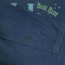 BLUE BLUE/ブルーブルー★長袖Tシャツ【2/メンズM/青】ロンT/カットソー/コットン/聖林公司◆BG303_画像6