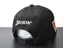 h811【未使用】SRIXON スリクソン コットン素材 ゴルフ キャップ 帽子 定番デザイン♪ 海外モデル☆ 黒 残り限定1個！! 色違いも出品中♪_画像5