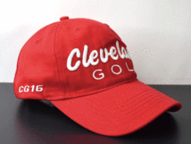 g417【未使用】Cleveland GOLF クリーブランド ゴルフ 海外モデル キャップ 帽子 クールなデザイン おしゃれな人気ブランド♪ 限定1個！_画像3