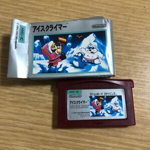ゲームボーイアドバンス アイスクライマー