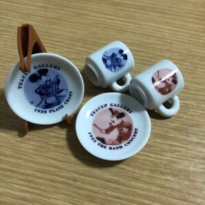 ミッキー ミニチュア カップ&ソーサー 玩具