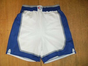  Showa Retro made in Japan 80 period that time thing goldwin made Champion USA short bread short pants * basketball soccer tennis marathon 