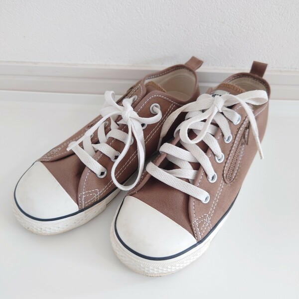 CONVERSE コンバース キッズ スニーカー 21cm ブラウン