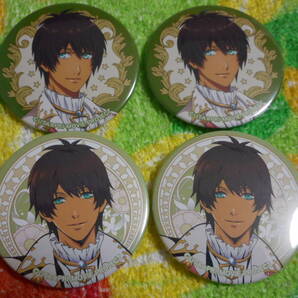 うたの☆プリンスさまっ♪ 愛島セシル 缶バッジ 4個セット 劇場版 マジLOVEキングダム マジLOVEキャラバン フラワーシリーズ