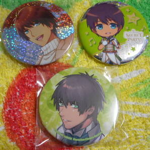 うたの☆プリンスさまっ♪ 愛島セシル 缶バッジ 3個セット ST☆RISH SECRET PARTY ホログラム 倉花千夏