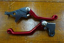 ▼メーカー不明 CRF250用 ブレーキレバー＆クラッチレバー_画像1