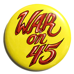 デカ缶バッジ 58mm D.O.A. DOA WAR ON 45 カナダ Hardcore Punk ハードコアパンク Power pop Dils Edwin Starr