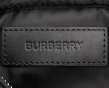 ◆Burberry バーバリー キャノンバムバッグ スモール ボディバッグ ロゴプリント 80210911 ブラック【送料無料】◆_画像7