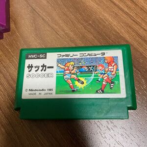 サッカー ファミコンソフト ソフト