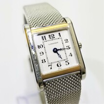 ロンジン LONGINES レディース 腕時計 L5.173.5 可動品 純正ベルト QZ SS コンビ 定価 約20万円 電池式_画像2