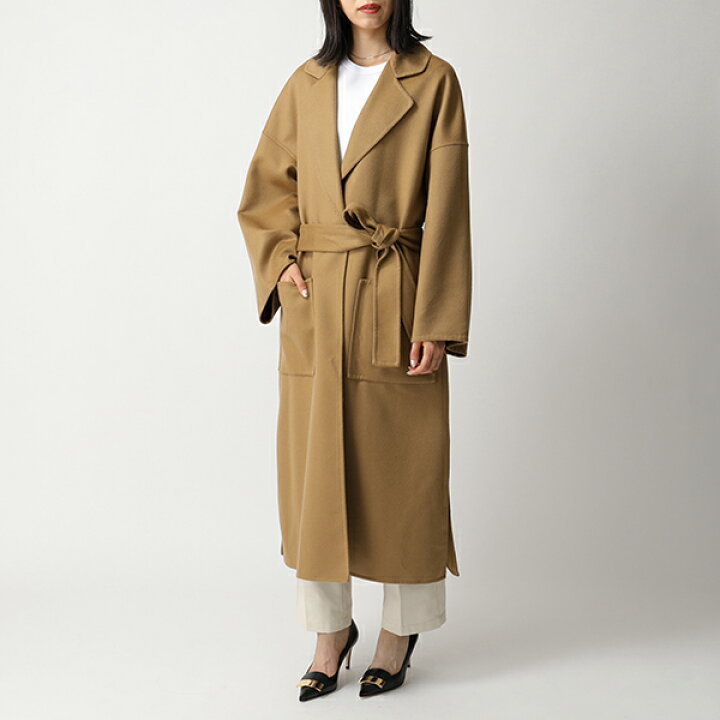 メール便送料無料05 LOEWE ロエベ シルク混 ロング コート - 通販 - pnp.na