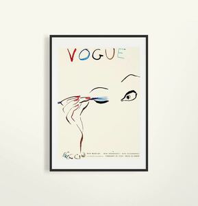 Vintage Vogue ビンテージファッション ビンテージアートポスター モダンアート レトロ インテリア 海外アートポスター
