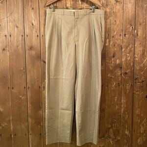 E.JOVEN A FARAH COMPANY Vintage 60s 70s 80s dead stock 2 tuck trousers W36 L32 chinos slacks pants SCOVILL Zip 