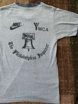 80s 1982 Nike Philadelphia Distance Run ビンテージ Tシャツ ナイキ vintage フィラデルフィア マラソン YMCA USA製 アメリカ製 ランナー_画像1