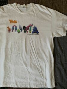 2016 XL trolls vintage Tシャツ トロールズ movie 映画 ビンテージ true value 企業 dreamworks animation