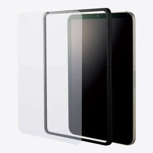 iPad mini 第6世代用液晶保護ガラスフィルム 表面硬度9Hの強化ガラス採用 フィルムがキレイに貼れる専用ガイドフレーム付: TBWA21SFLGGJ