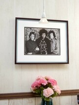 ジミ・ヘンドリックス/アートピクチャー額付/Are You Experience Photo Session picture/Jimi Hendrix London, Spring 1967/ギタリスト_画像2