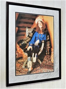 Janis Joplin/ art Picture frame goods / little * girl * blue /ja varnish *jo pudding /ja varnish / lock Icon /. shop. display / wall decoration 
