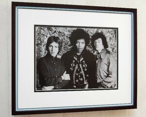 ジミ・ヘンドリックス/アートピクチャー額付/Are You Experience Photo Session picture/Jimi Hendrix London, Spring 1967/ギタリスト