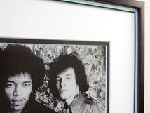 ジミ・ヘンドリックス/アートピクチャー額付/Are You Experience Photo Session picture/Jimi Hendrix London, Spring 1967/ギタリスト_画像4