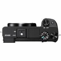 ソニー SONY α6400 ILCE-6400Y ダブルレンズキット ブラック ミラーレス 一眼レフ カメラ レンズ 中古_画像4