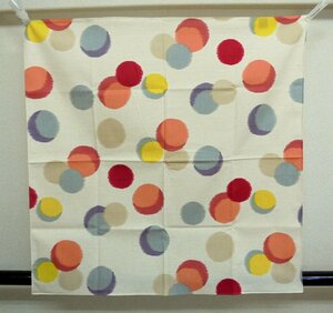 0300 furoshiki * modern girl * [ polka dot * beige ]70cm-