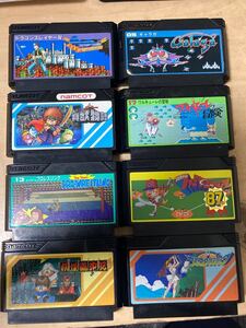 中古ファミコンソフト 8本【ナムコセット】