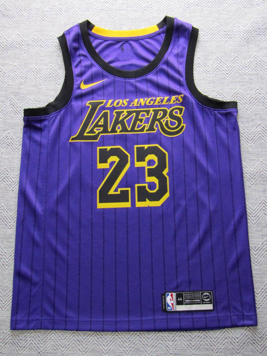 良品 NBA LAKERS レブロン・ジェームズ ロサンゼルス・レイカーズ NIKE