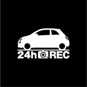 [do RaRe ko] Fiat 500[312 series ] latter term type 24 hour video recording middle sticker 