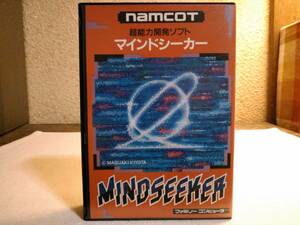 未使用 少し開封確認 超能力開発ソフト マインドシーカー MINDSEEKER namcot ファミコン 1989年4月18日発売 手渡し可