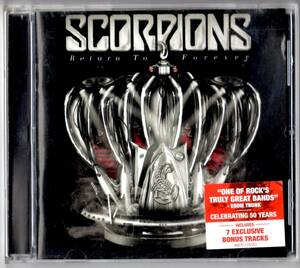 Used CD 輸入盤 スコーピオンズ Scorpions『祝杯の蠍団 リターン・トゥ・フォエヴァー』- Return To Forever(2015年)全19曲アメリカ盤