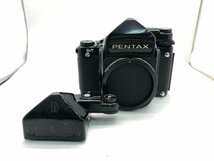 PENTAX 6x7 中判レフカメラ 本体のみ 他 付属品 2点まとめ ジャンク 中古_画像1