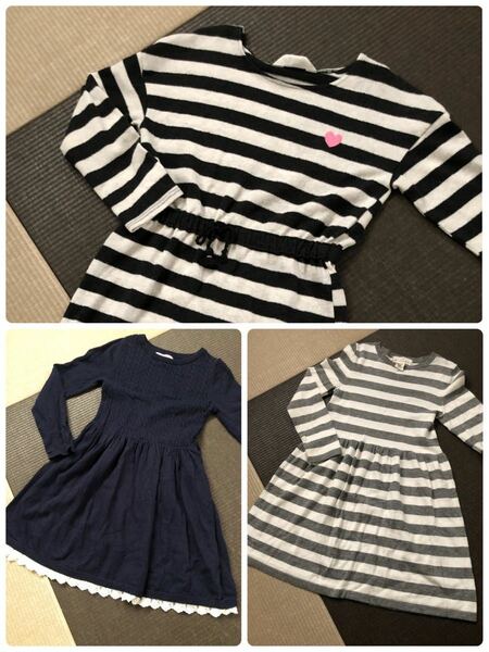 H&M ワンピース　ニット　120 125