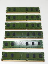 【中古】SAMSUNG サーバー用メモリ 2GB 1Rx8 PC3L-10600R-09-10-A1-D2(DDR3L-1333) 12枚セット【動作確認済みですがジャンク扱い】*333234_画像4