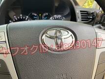 RAV4 ACA30系 ステアリング エンブレム シート ステッカー ハンドル 内装 グロスシルバー 艶有り 銀_画像8