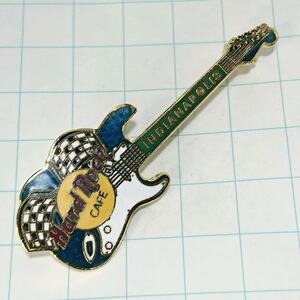 送料無料)Hard Rock Cafe ギター ゴールフラッグ ハードロックカフェ ピンバッジ PINS ブローチ ピンズ A07657