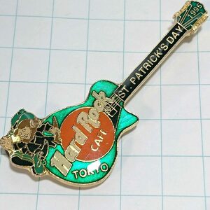 送料無料)Hard Rock Cafe 小人 ギター ハードロックカフェ ピンバッジ PINS ブローチ ピンズ A08057