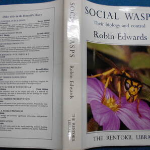 即決　昆虫学、Incect　1980年『社会性ハチ　Social Wasps』ハチ目、膜翅目、スズメバチ亜科、クロスズメバチ、生態、駆除、衛生昆虫