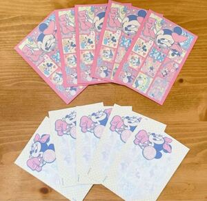 ベビー ミニー ベビー ミッキー ディズニー メモ帳 ミニレターセット ポチ袋