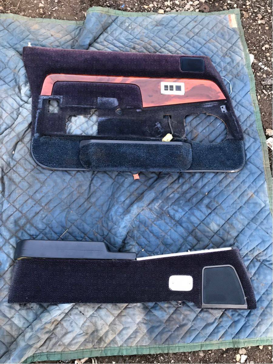 トヨタ センチュリー E-VG45 内張り P/Wスイッチ付 左フロントドア用 