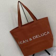 DEAN&DELUCA ディーン&デルーカ トートバッグ 　ブラウン　大_画像1