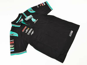 【PETRONAS YAMAHA SRT】MotoGP 公式 ポロシャツ【M】（検：20 クアルタラロ 46 ロッシ 04 ドヴィツィオーゾ　ペトロナス・ヤマハ）